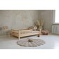 Dětská postel se zábranou Basic Bello - 80 x 160 / přírodní 03