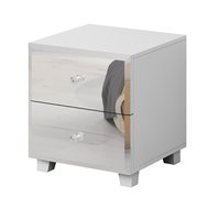 Moderní noční stolek Bellagio - bílá