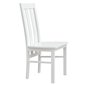 Celodřevěná jídelní židle Belluno Elegante 1 - bílá 02