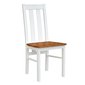 Celodřevěná jídelní židle Belluno Elegante 1 - bílá / dub DRM KT10/36SD