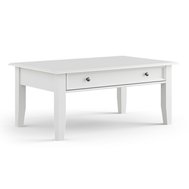 Konferenční stolek se šuplíkem Belluno Elegante 1 - bílá