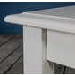 Malý konferenční stolek z masivu borovice Belluno Elegante 2 - bílá 02