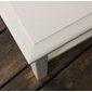 Malý konferenční stolek z masivu borovice Belluno Elegante 2 - bílá 03