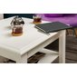 Malý konferenční stolek z masivu borovice Belluno Elegante 2 - bílá 05