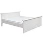 Masivní dvoulůžková postel Belluno Elegante 4 - 180 x 200 cm - bílá 02