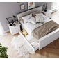 Dvoulůžková postel Belluno Elegante 2 - 140 x 200 cm - bílá 07