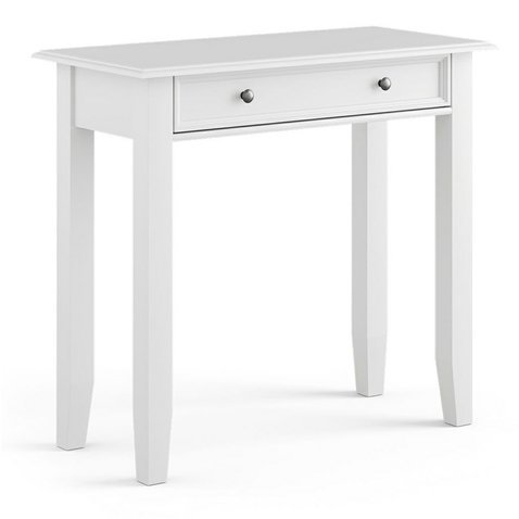 Toaletní stolek z masivu Belluno Elegante - bílá PL035B