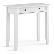 Toaletní stolek z masivu Belluno Elegante - bílá