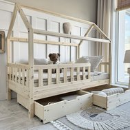 Blanco Plus 90 × 190 cm – útulná domečková postel s místem navíc pro každý pokoj 01