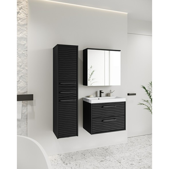 Canada černý mat – výrazný styl a moderní elegance do koupelny