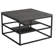 Moderní konferenční stolek Corys 4 - černý mramor