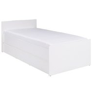 Moderní jednolůžková postel Cosmo C08 80 cm - bílá