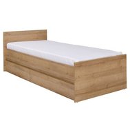 Moderní jednolůžková postel Cosmo C08 80 cm - dub riviera