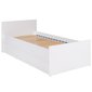 Moderní jednolůžková postel Cosmo C08 80 cm - bílá - 02