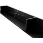 TV stolek s policí Veroli - černá/černý mramor - 05