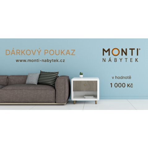 Dárkový poukaz v hodnotě 1.000,-