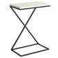 Stylový příruční stolek Doti 5 - světlý mramor - 03