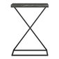 Elegantní příruční stolek Doti 4 - černý mramor - 04
