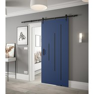 Modré posuvné dveře Loftiko Y - 90 cm