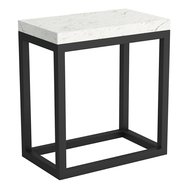 VÝPRODEJ - Stylová nástěnná police Duro 5 - světlý mramor 02