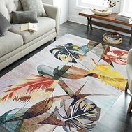 Moderní koberec Horeca New - listy - 120 x 180 cm