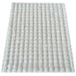 Plyšový koberec Merlin 3D - 120 x 170 cm / bílá 02