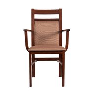 Jídelní židle F6 s područkami - ořech / Etna 24
