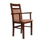 Jídelní židle F6 s područkami - ořech / Etna 24 - 02
