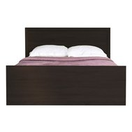 Manželská postel s úložným prostorem Finezja F10 - dub sonoma čokoláda