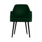 Čalouněná židle Caprice 1 - tmavě zelená 02