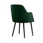 Čalouněná židle Caprice 1 - tmavě zelená 04