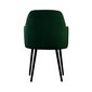Čalouněná židle Caprice 1 - tmavě zelená 05