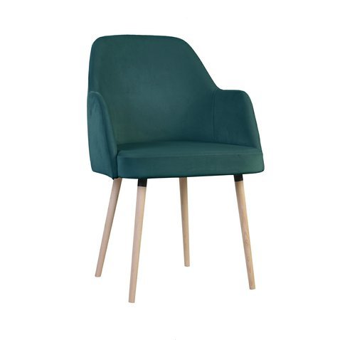 Stylová čalouněná židle Caprice 6 - mořská zelená 01
