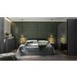 Manželská postel s úložným prostorem Galaxy 3 - 180 x 200 cm / šedý dub 07