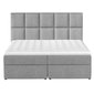 Designová kontinentální postel Glossy 1 - 165x210 cm - 05