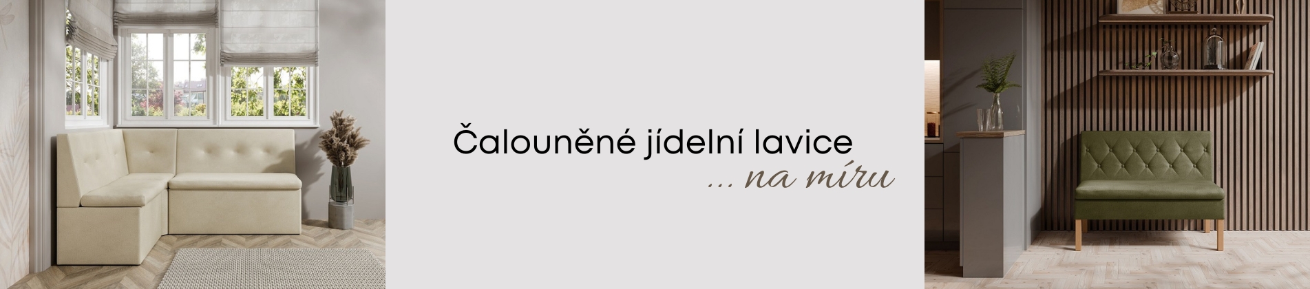 Jídelní lavice na míru