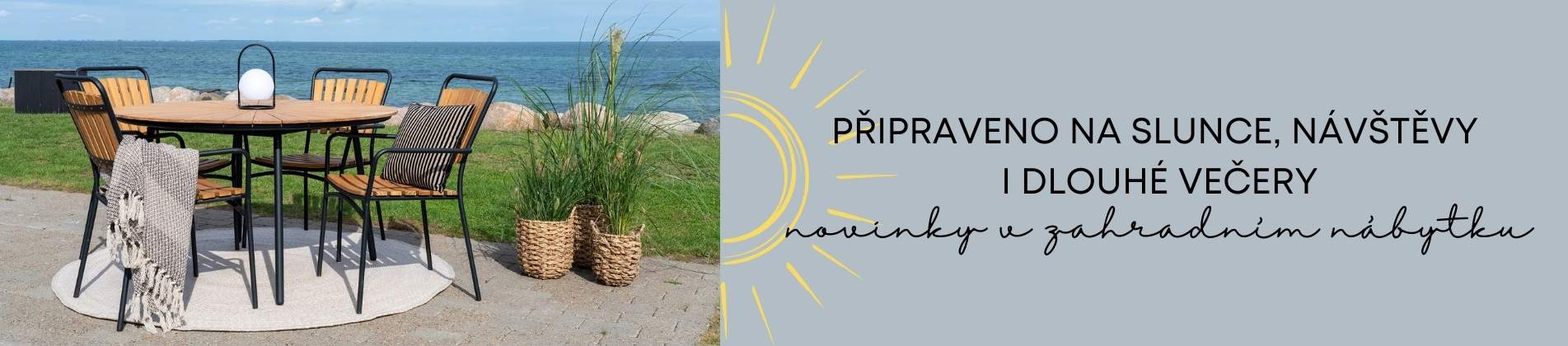 Novinky v zahradním nábytku