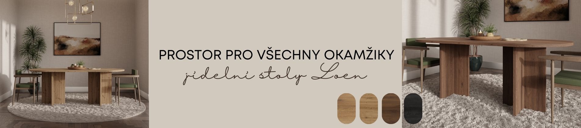 Jídelní stoly Loen