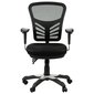 Černá kancelářská židle Arlen 1 - 02