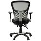 Otočná židle Arlen 2 - černá / šedá 06
