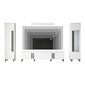 Obývací sestava HELSINKI II - minimalistický design v teplém odstínu congo 07
