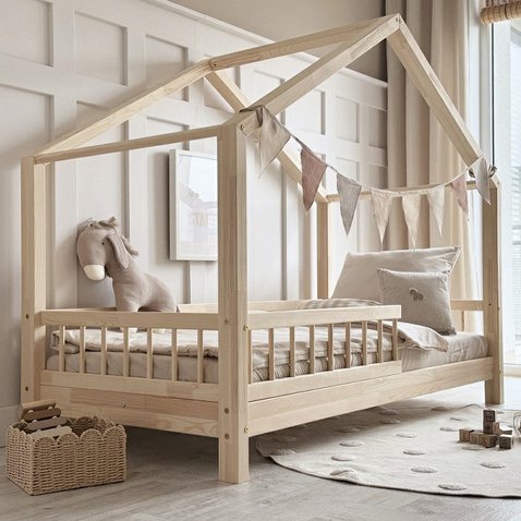 Malá domečková postel Housebed Bello - 80 x 160 cm - 03