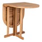 Balkonový stůl HUELVA – teak, přírodní design