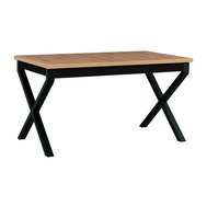 Designový jídelní stůl Ikon 1 - dub artisan / černá
