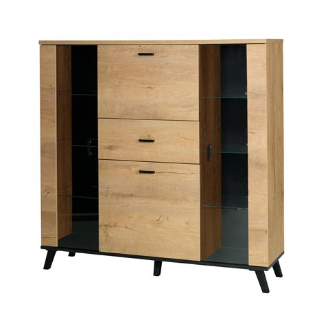 Kombinovaná komoda John 3 bez osvětlení