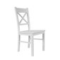 Dřevěná jídelní židle KD 22 - bílá - 02
