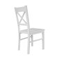Dřevěná jídelní židle KD 22 - bílá - 03