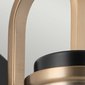 Koupelnové nástěnné svítidlo Farum – černá s champagne bronz akcenty 04