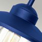 Venkovní nástěnná lampa Klampenborg - modrá 02