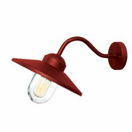 Venkovní nástěnná lampa Klampenborg - červená 01